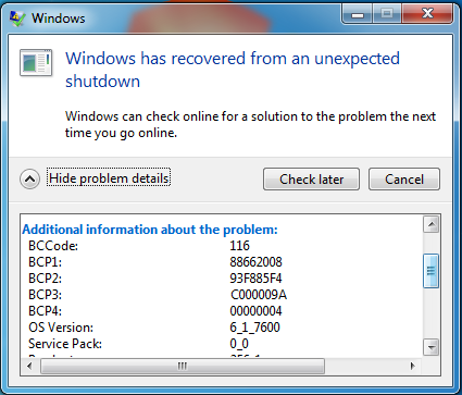 error 116 please help me gan