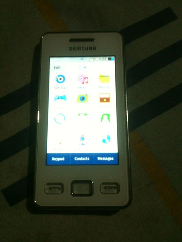 wts samsung star II wifi