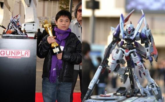 Anak indonesia usia 14 tahun menjadi juara Gunpla Builders world cup(GBWC)