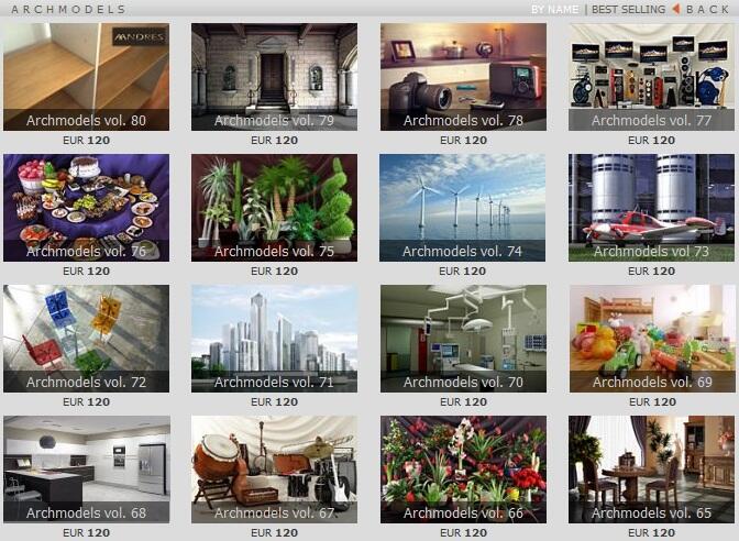 Paket Belajar 3ds Max/ Revit Architecture/ Cinema 4D/ Evermotions/ Photoshop/ Plugins
