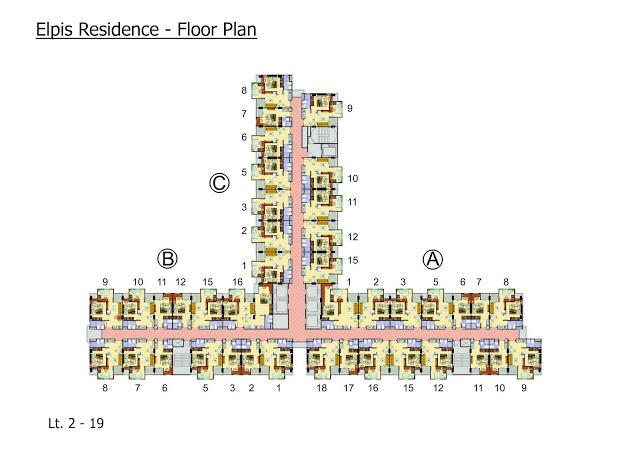 Elpis Residence Apartement at Gunung Sahari Jakarta Pusat