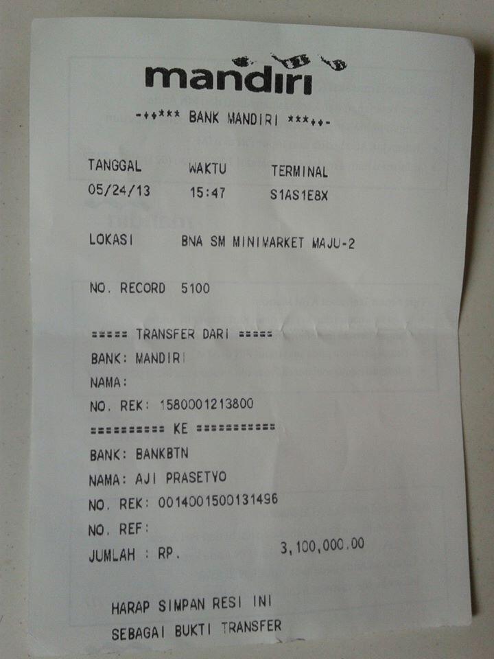 Surat Terbuka untuk ID the hulk (Total Penipuan 10 Juta 600 Ribu)