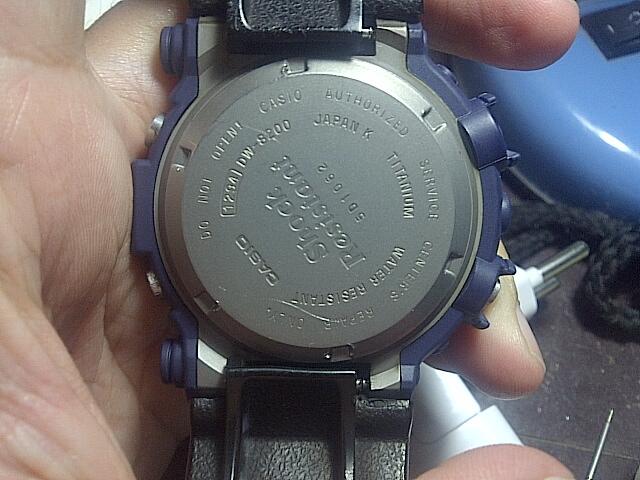 g shock dw 8200 frogman titanium