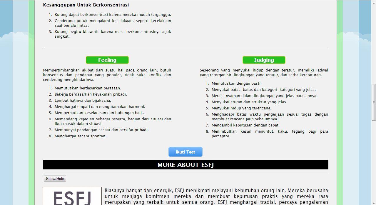 &#91;SHARE&#93; Psikotest Online Interaktif Buat Nentuin Pekerjaan Yang Cocok Buat Agan