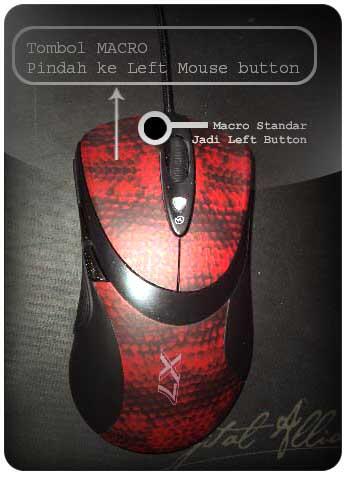 JUAL TUTORIAL MODIFIKASI TOMBOL MACRO MOUSE MACRO A4-TECH X7 ALL VERSION