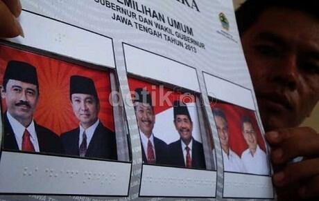 Hasil Quick Count Pilgub Jateng, Ganjar Unggul Telak Atas Bibit Waluyo