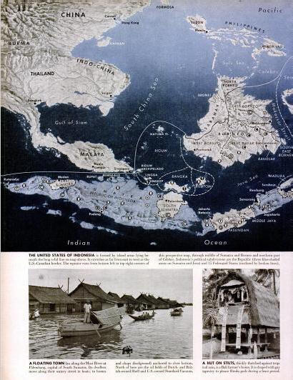 The New Nation Of Indonesia, LIFE Magazine 1950 by 