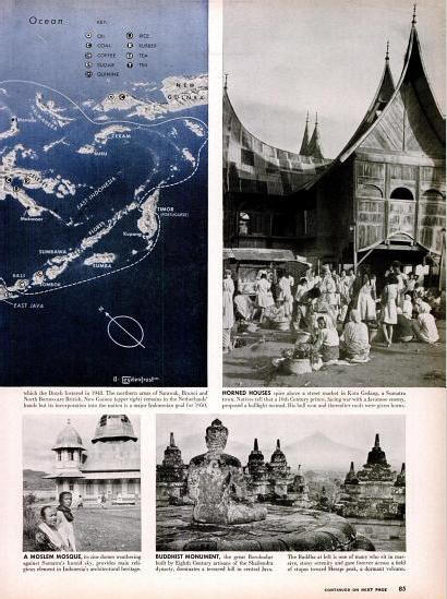 The New Nation Of Indonesia, LIFE Magazine 1950 by 