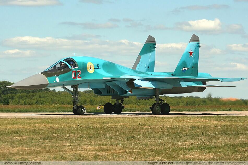 Sukhoi Delivers the First Su-34 Frontline Bomber to the Russian Air Force