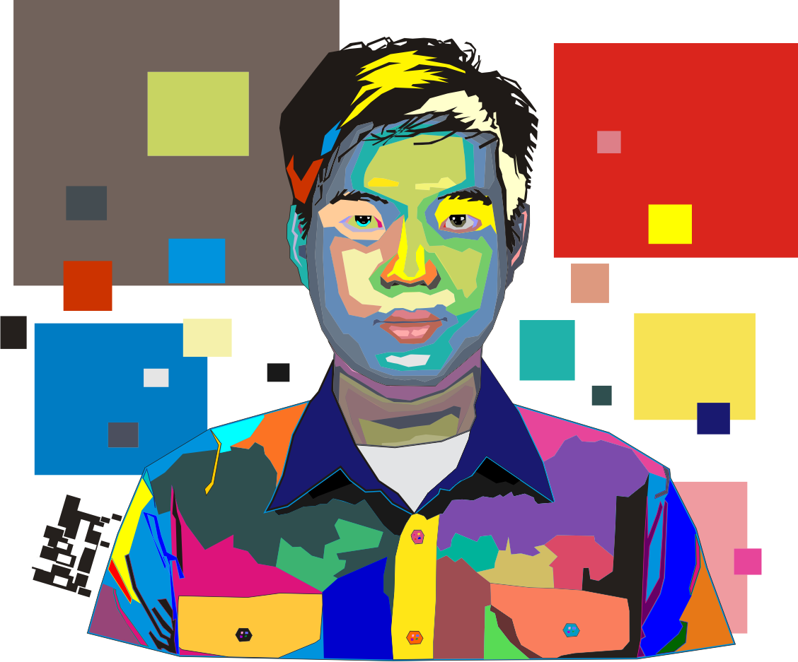 ( karya ) Vektor art dari COREL