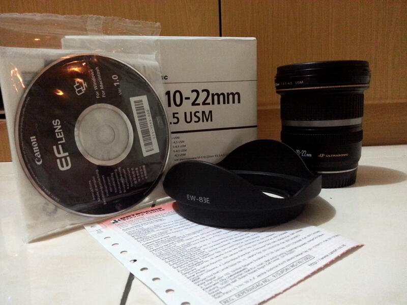 Jual Lensa Canon EFS 10-22