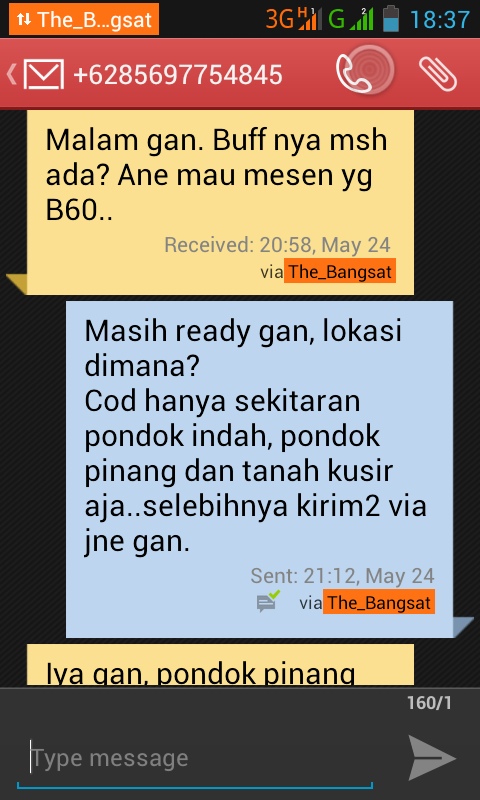 Berjualan di FJB dibayar Pulsa