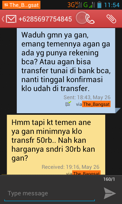 Berjualan di FJB dibayar Pulsa