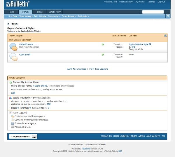 Bikin Forum dengan Vbulletin Premium v4.03