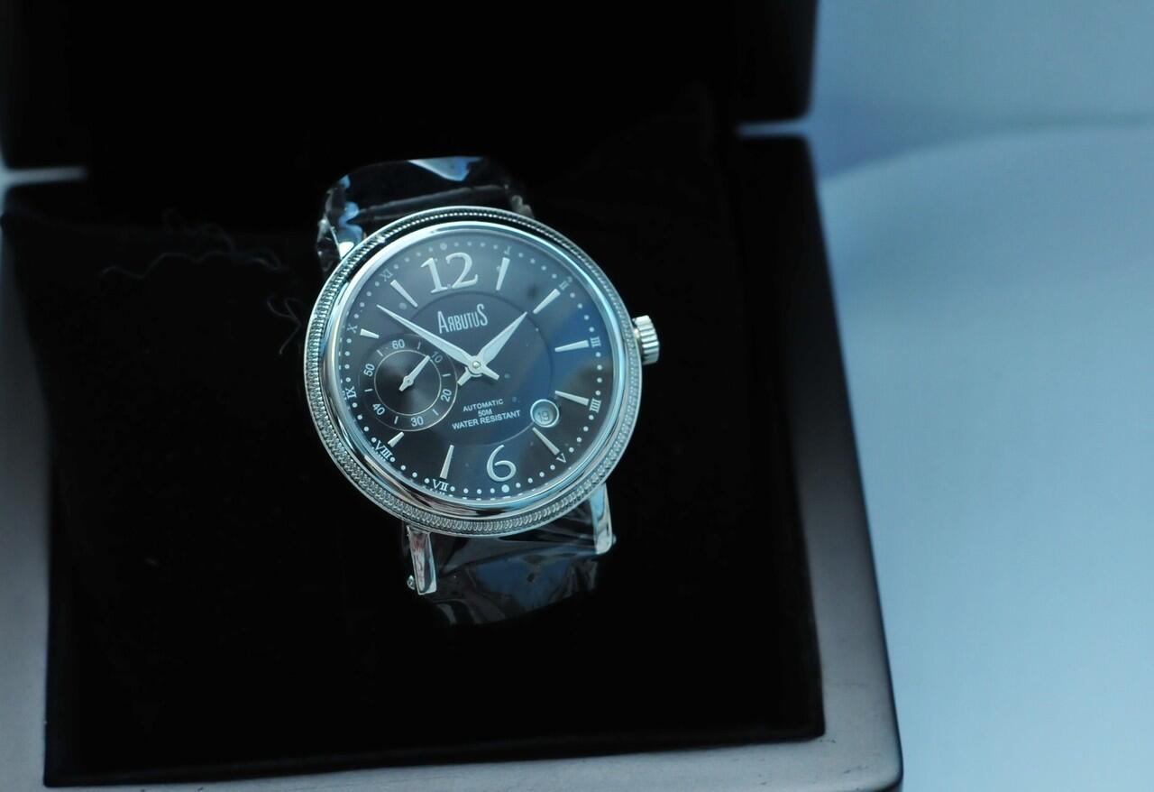WTS: JAM TANGAN MEKANIK ARBUTUS AR503SBB