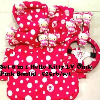  Jual  AKSESORIS MOBIL  HELLO KITTY POOH  dll SARUNG  JOK  