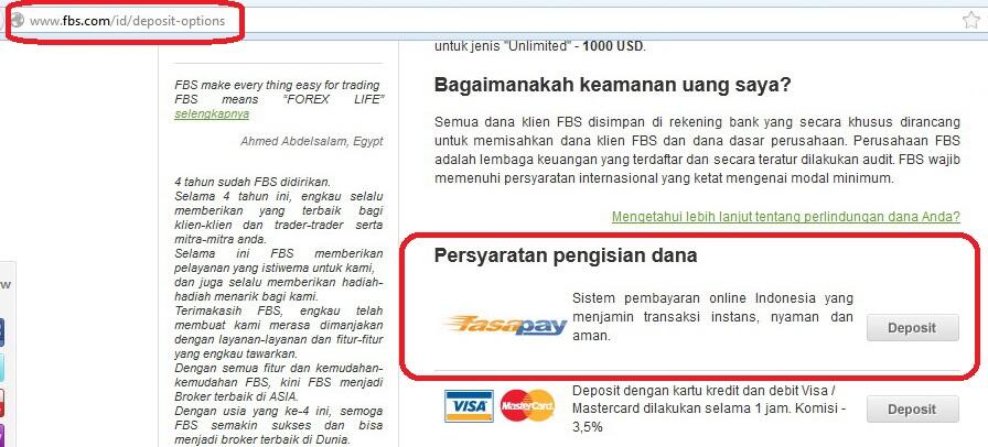 Broker yang memakai FasaPay