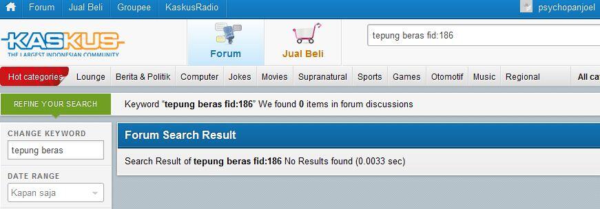 KHASIAT TEPUNG BERAS