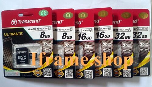 Micro Transcend SD/SDHC Class 10 and UHS-I