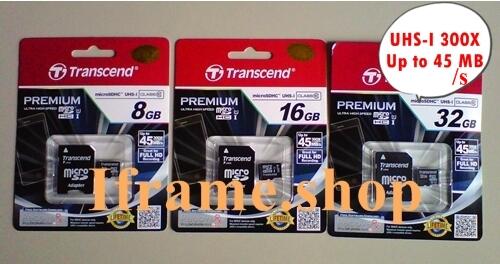 Micro Transcend SD/SDHC Class 10 and UHS-I