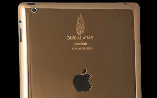 Hotel Burj Al Arab Pinjami Tamunya iPad Berlapis Emas!!!!