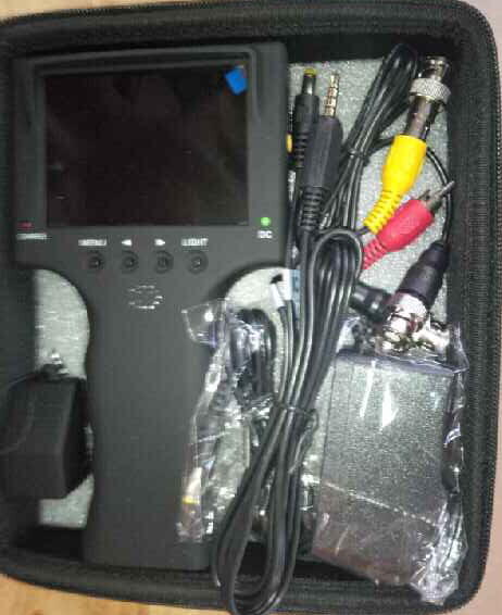 (Bandung) Monitor Tester CCTV camera + Lan Tester RJ 45