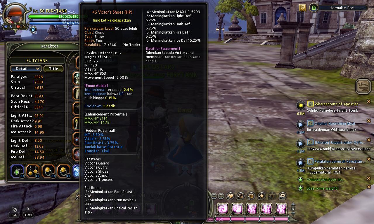 JUAL CHAR DRAGON NEST SERVER ALTHEA (GUARDIAN)