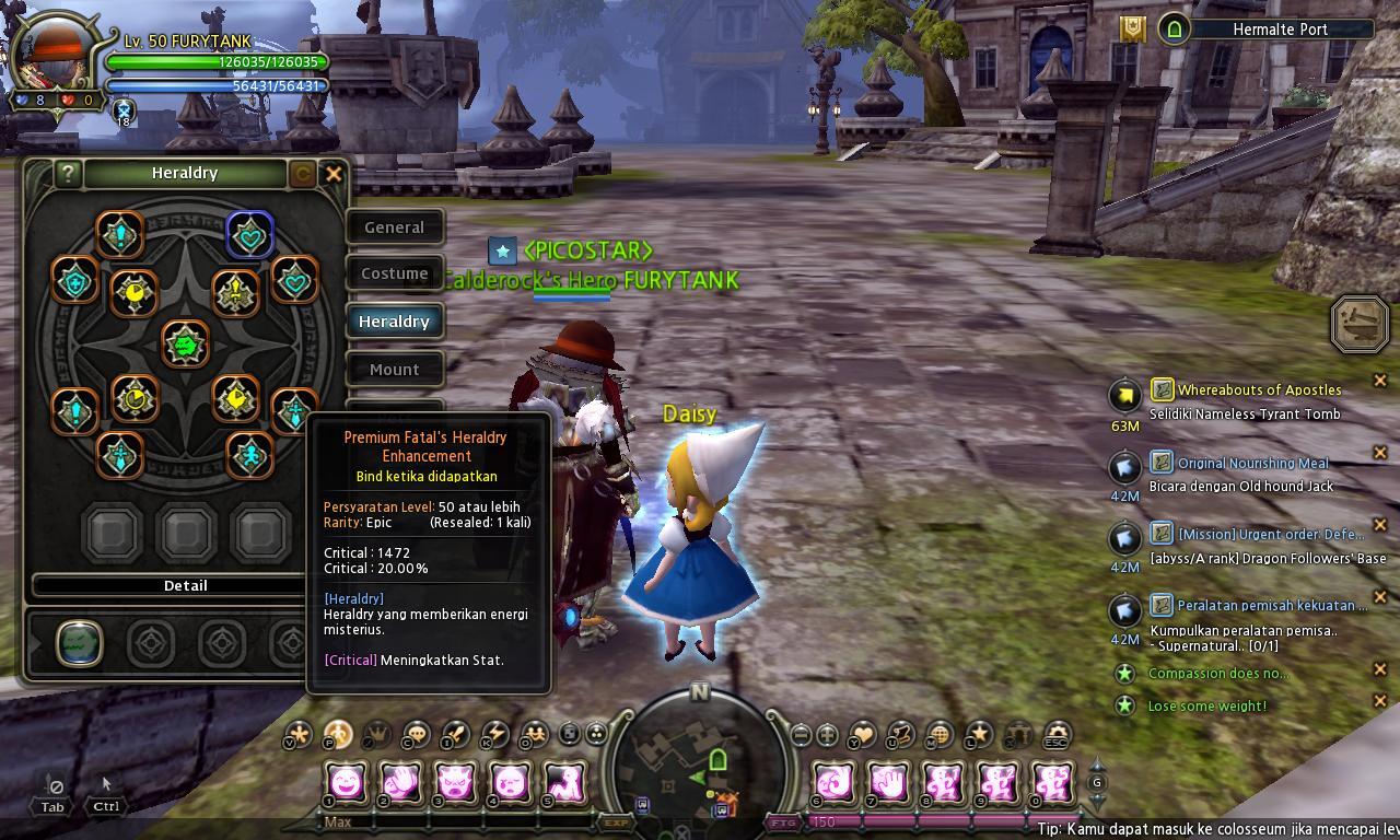 JUAL CHAR DRAGON NEST SERVER ALTHEA (GUARDIAN)