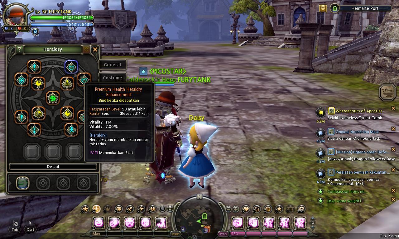 JUAL CHAR DRAGON NEST SERVER ALTHEA (GUARDIAN)