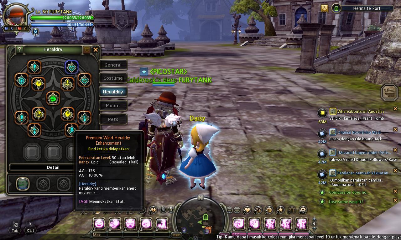 JUAL CHAR DRAGON NEST SERVER ALTHEA (GUARDIAN)