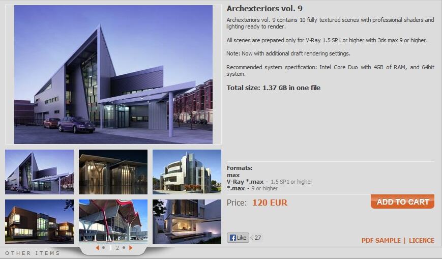 Paket Belajar 3ds Max/ Revit Architecture/ Cinema 4D/ Evermotions/ Photoshop/ Plugins