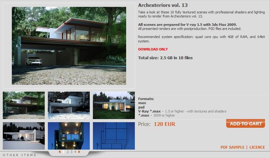 Paket Belajar 3ds Max/ Revit Architecture/ Cinema 4D/ Evermotions/ Photoshop/ Plugins