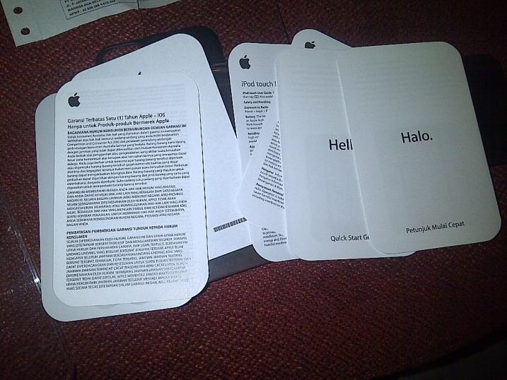 JUAL: iPod Touch 5 th Gen 64gb BLACK SECOND LIKE NEW MURAH LOKASI JAKARTA