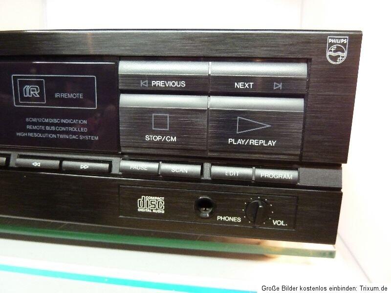 CD Player Philips CD614 (Made in Belgium)