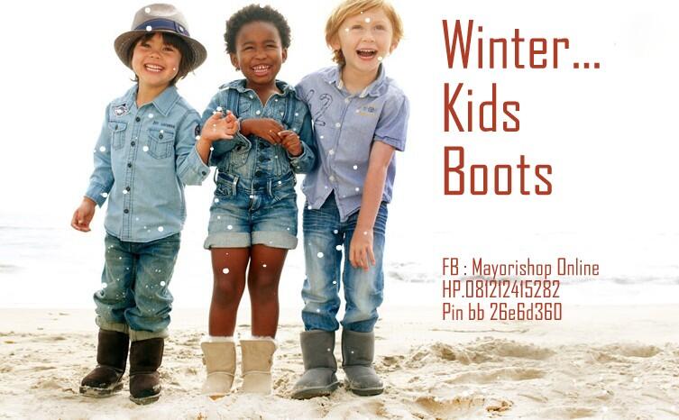 Winter Kids Boots / Sepatu Boot Anak-Anak Import