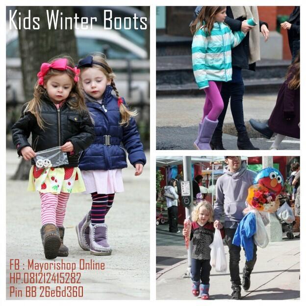 Winter Kids Boots / Sepatu Boot Anak-Anak Import