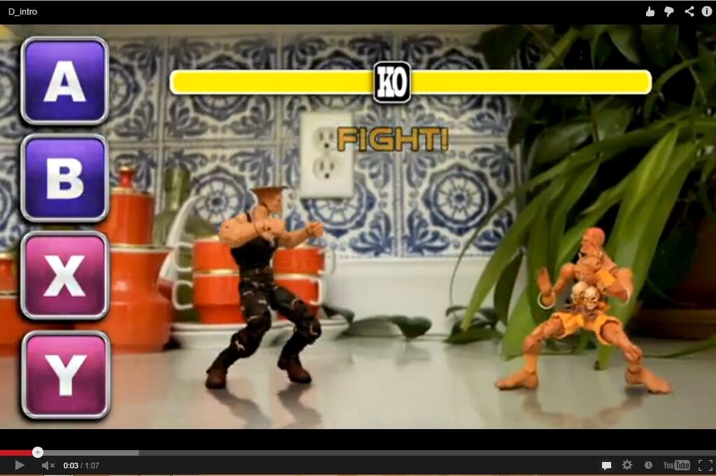 Main Street Fighter di Youtube yuk!! 