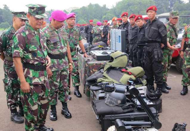 PIC-Persiapan Latgab TNI-Malaysia