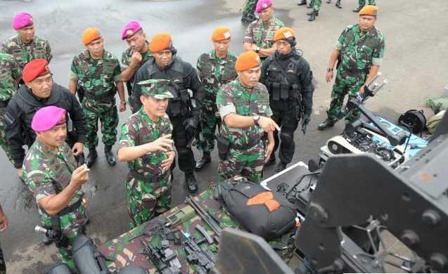 PIC-Persiapan Latgab TNI-Malaysia