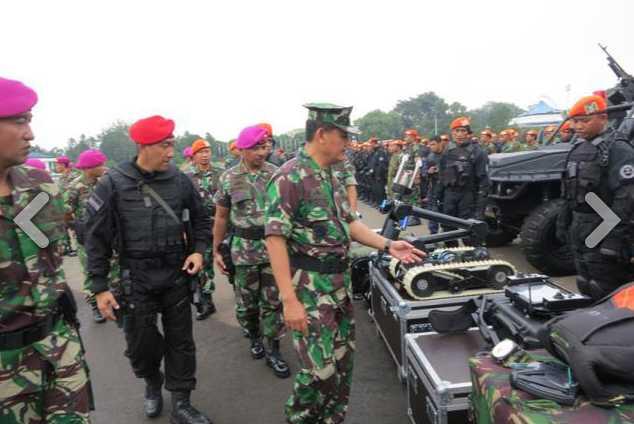 PIC-Persiapan Latgab TNI-Malaysia