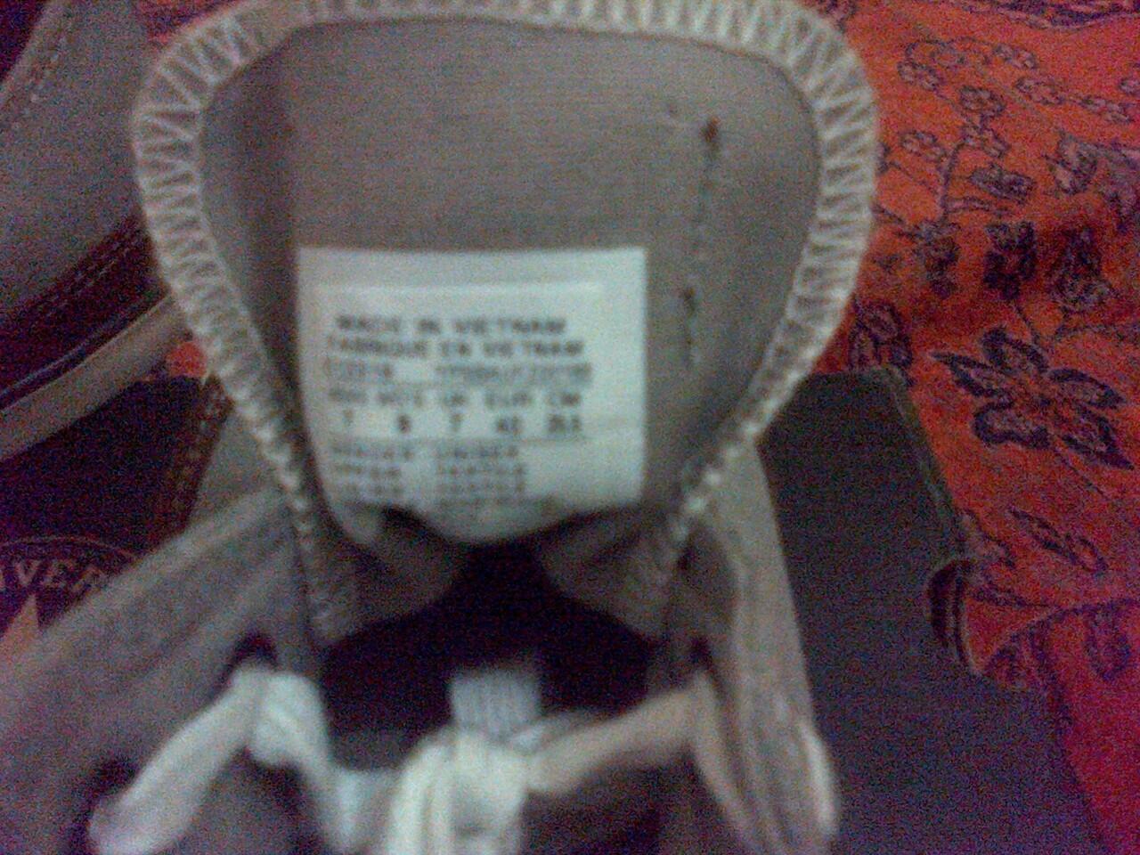 SEPATU ALLSTAR CONVERSE ORIGINAL MADE LUAR (bukan indonesia ataupun cina) 04-05-2013