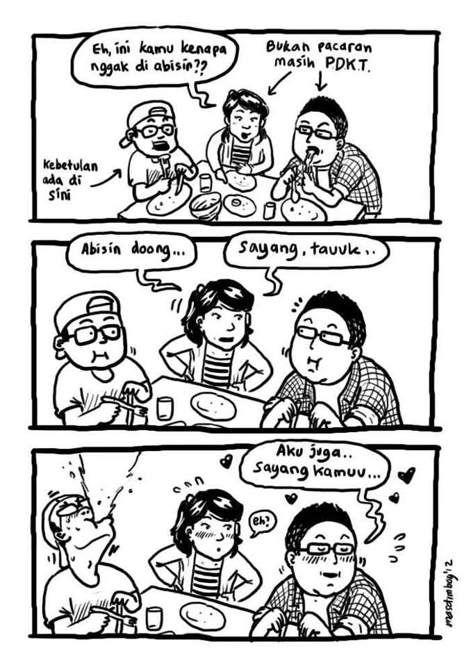 KOMIK STRIP NGAKAK !!!