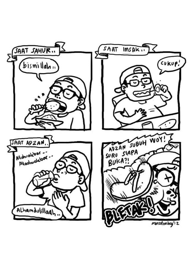 KOMIK STRIP NGAKAK !!!