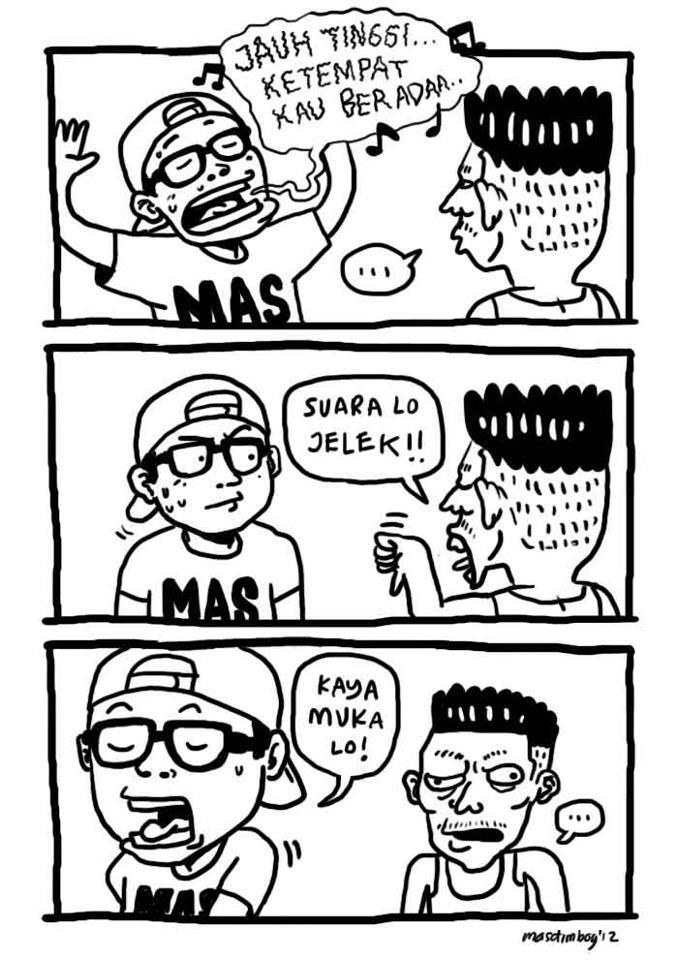 KOMIK STRIP NGAKAK !!!