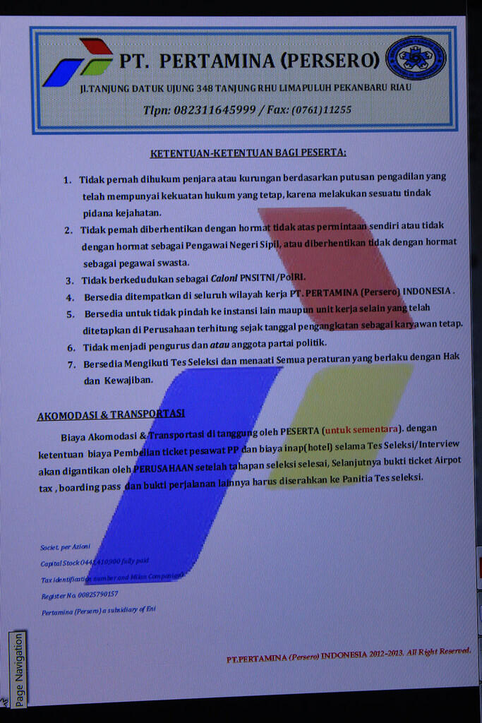 HATI -HATI Penipuan LOWONGAN KERJA mengatasnamakan PERTAMINA