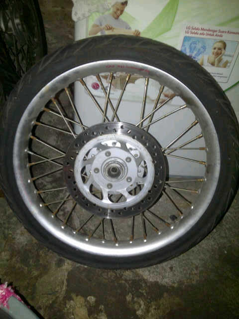 Velg TDR (160 & 185) & Ban (250 & 275) Ex Ninja (Surabaya)