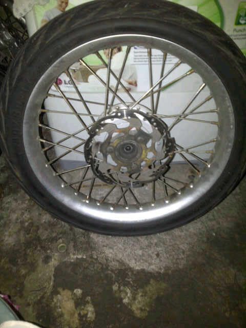 Velg TDR (160 & 185) & Ban (250 & 275) Ex Ninja (Surabaya)