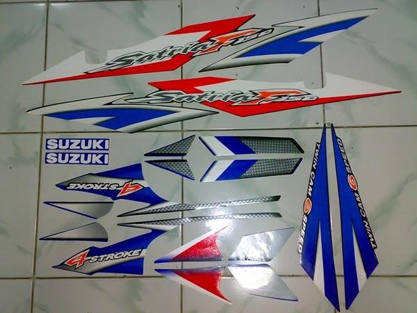 stiker suzuki satria fu built up thailand
