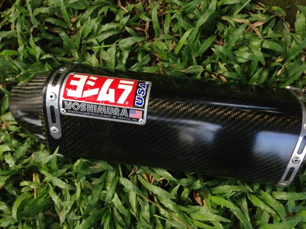Jual Kenalpot Ninja 250 Karbu Yoshimura USA FS ORI