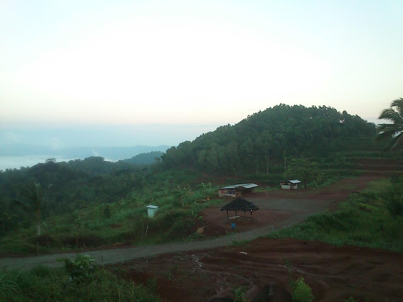 Taman Buah Nglanggeran (embung) wisata baru kolam diatas awan